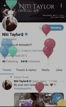 Niti Taylor Twitter GIF - Niti Taylor Twitter Follow GIFs
