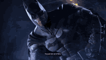Batman You Just Ran Out Of Time GIF - Batman You Just Ran Out Of Time Arkham Origins GIFs
