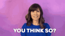 Your Happy Workplace Wendy Conrad GIF - Your Happy Workplace Wendy Conrad You Think So GIFs