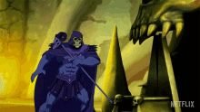 Im Outta Here Skeletor GIF - Im Outta Here Skeletor Masters Of The Universe Revelation GIFs