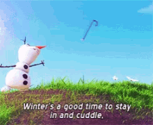 Winter Cuddle GIF - Winter Cuddle Olaf GIFs
