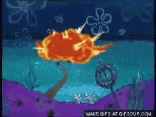 Explosion Spongebob GIF - Explosion Spongebob GIFs