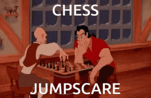 Chess Jumpscare GIF - Chess Jumpscare Beauty And The Beast GIFs