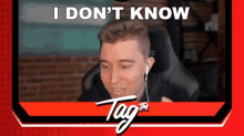 I Dont Know Sir Tag Cr GIF