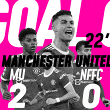 Manchester United F.C. (2) Vs. Nottingham Forest F.C. (0) First Half GIF - Soccer Epl English Premier League GIFs