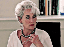 The Devil Wears Prada Meryl Streep GIF - The Devil Wears Prada Meryl Streep White Hair GIFs