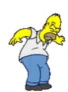 Stomp Homer Simpsons GIF - Stomp Homer Simpsons GIFs