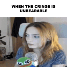 Cringe Unbearable GIF - Cringe Unbearable Hannah Twitch GIFs