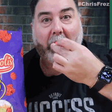 Eating Chris Frezza GIF - Eating Chris Frezza Having A Snack GIFs