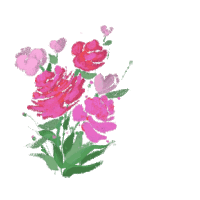 the flower is pretty because you are written below a painting of flowers