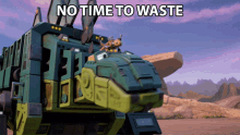 No Time To Waste Garby GIF - No Time To Waste Garby Click Clack GIFs