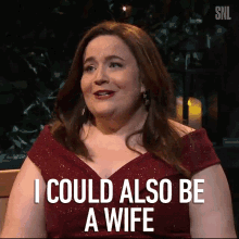 I Could Also Be A Wife Aidy Bryant GIF - I Could Also Be A Wife Aidy Bryant Saturday Night Live GIFs