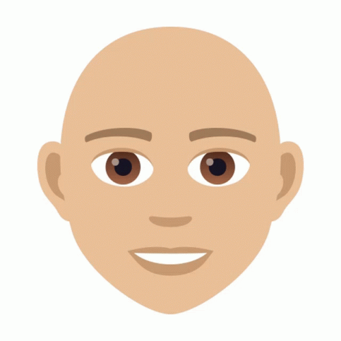 Bald Joypixels Sticker Bald Joypixels Hairless Discover Share Gifs