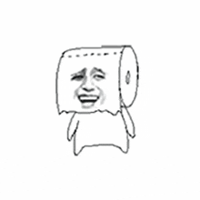 Tissue Paper Face GIF - Tissue Paper Face Pull GIFs