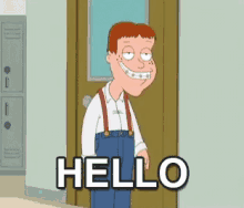 Hello Smiley Mc Gee GIF - Hello Smiley Mc Gee Family Guy GIFs