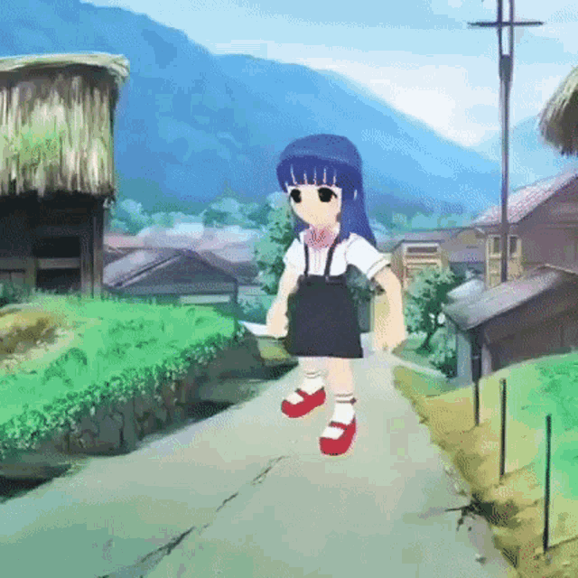 Higurashi Rika GIF - Higurashi Rika Rika Furude GIFs