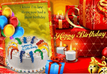 Belated Birthday Wishes GIF - Belated Birthday Wishes GIFs