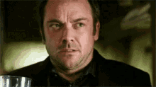 Supernatural Crowley GIF - Supernatural Crowley What No GIFs