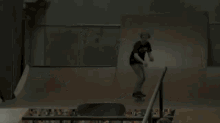 Backflip Down 6 Stairs GIF - Skateboard Adam Miller Tricks GIFs