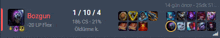 bozgun has a 20 lp flex and has a -21 % oldume k.