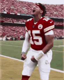 Lets Go Chiefs Shouting GIF - Lets Go Chiefs Shouting Screaming GIFs