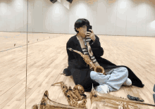 Taehyung Bts GIF - Taehyung Bts Saxophone GIFs