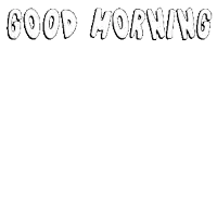 a blue and white penguin with the words " good morning " below it