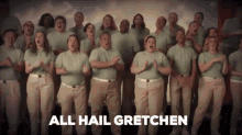 singing choir gretchen hail gretchen titus