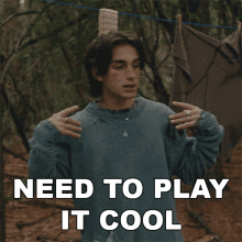 Need To Play It Cool Johnny Orlando GIF - Need To Play It Cool Johnny Orlando Blur Song GIFs