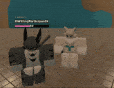 a screenshot of a video game with the name xwilingparticipantx on it