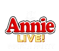 Annie Live Musical Sticker