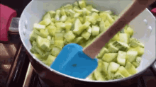 Abobrinha Legume Refogado Cozinhando GIF - Zucchinni Vegetable Cooking GIFs