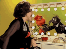 Muppets Ethel Merman GIF - Muppets Ethel Merman Mirror GIFs