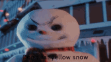 Jack Frost Horror GIF - Jack Frost Horror Yellow Snow GIFs