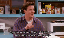 So Yeah. After We Had To Put The Cat Down I Was Going On No Sleep And I Was Overly Emotional And… GIF - Chandler Bing Friends Dumb Things GIFs