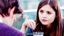 Doctor Who Clara Oswald GIF - Doctor Who Clara Oswald You Dont Have A Plan GIFs