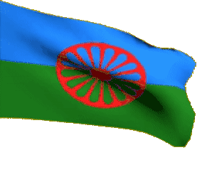 Romani Flag Rromani Flag Sticker - Romani Flag Romani Rromani Flag Stickers