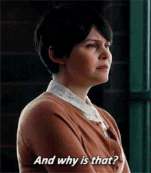 Once Upon A Time Mary Margaret Blanchard GIF - Once Upon A Time Mary Margaret Blanchard And Why Is That GIFs