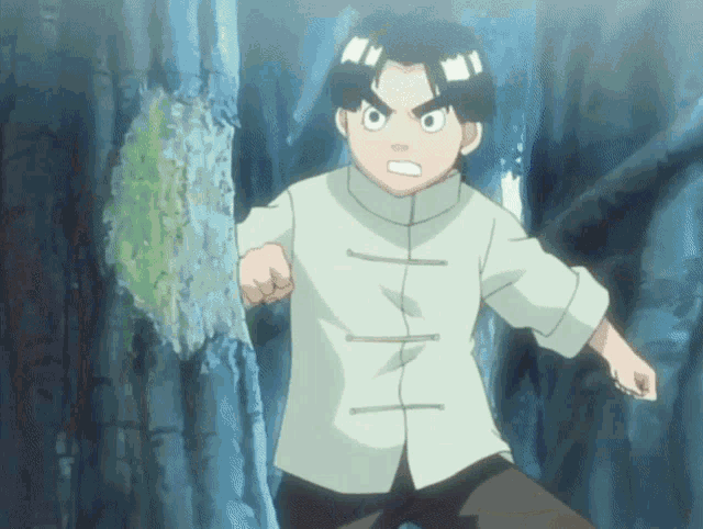 Rock Lee Training GIF - Rock Lee Training Naruto - Discover & Share GIFs