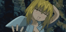 Flipping Off Excel Saga GIF - Flipping Off Excel Saga Anime GIFs