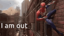 Spider Man I Am Out GIF