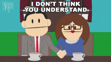 I Dont Think You Understand Harry And Elise Gintz GIF - I Dont Think You Understand Harry And Elise Gintz South Park GIFs