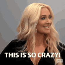 This Is So Crazy Real Housewives Of Beverly Hills GIF - This Is So Crazy Real Housewives Of Beverly Hills Unbelievable GIFs