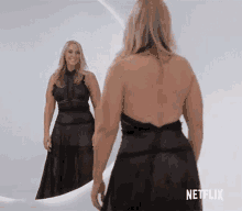 Look In Mirror Skin Decision GIF - Look In Mirror Skin Decision Turning GIFs