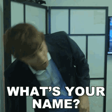 Whats Your Name Danny Mullen GIF - Whats Your Name Danny Mullen Who Are You GIFs