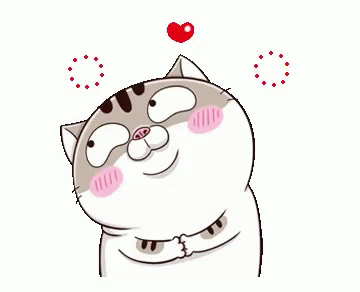 Duongcam1621 Cat GIF - Duongcam1621 Cat In Love GIFs