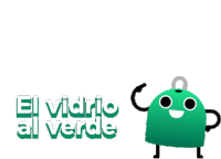Ecovidrio El Vidrio Sticker