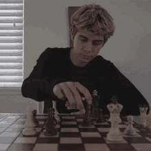 Playing Chess Presence GIF - Playing Chess Presence The Tragedy Ive Become GIFs