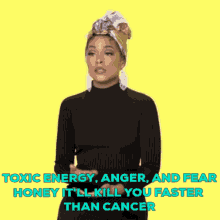 Princess Nokia Toxic Energy Anger And Fear GIF - Princess Nokia Toxic Energy Anger And Fear Itll Kill You Faster Than Cancer GIFs