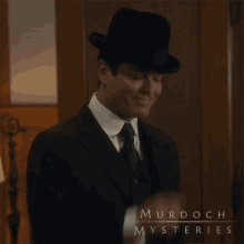 Tip Of The Hat William Murdoch GIF - Tip Of The Hat William Murdoch Murdoch Mysteries GIFs